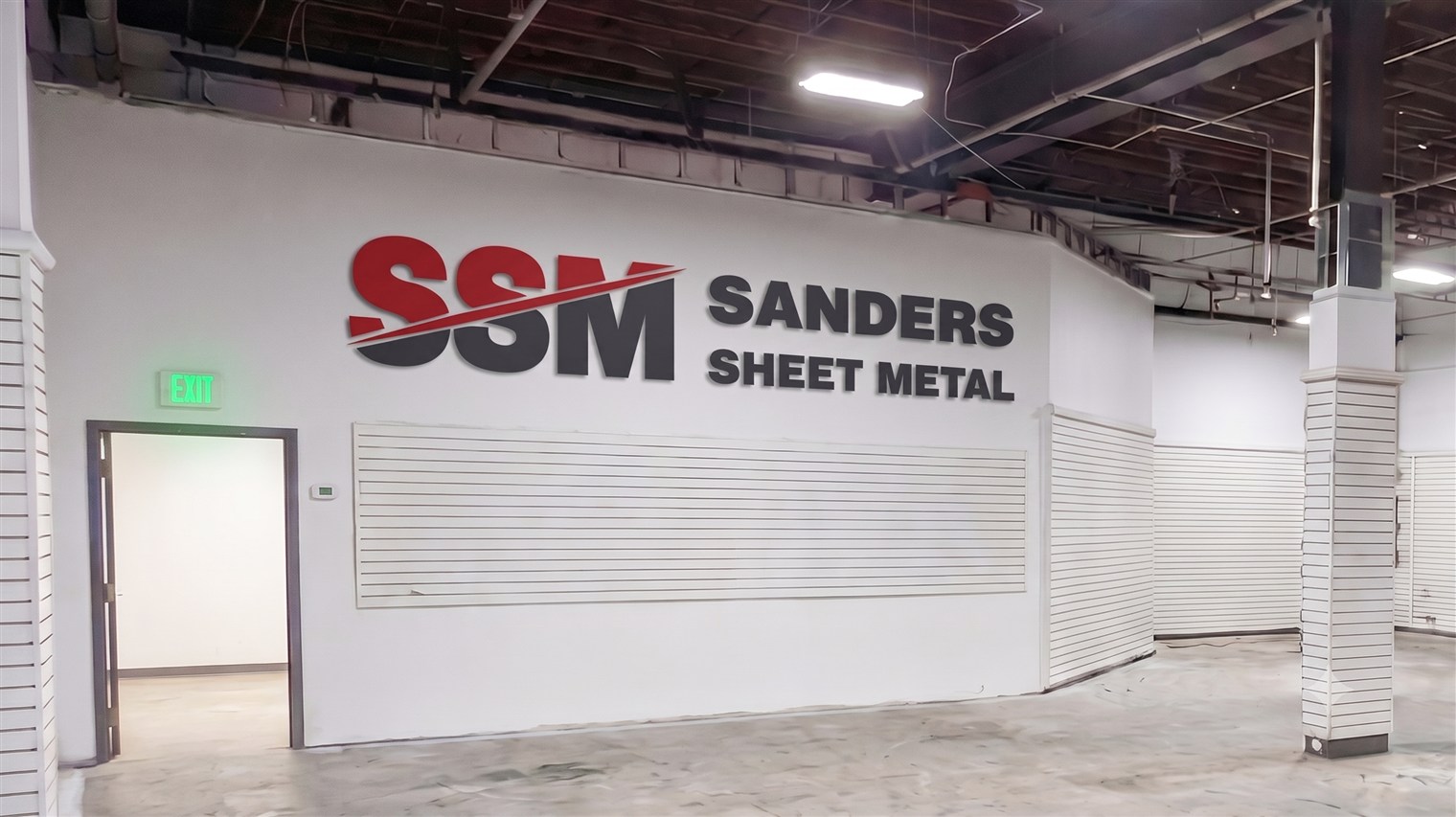 Sanders Sheet Metal shop in Kokomo, Indiana